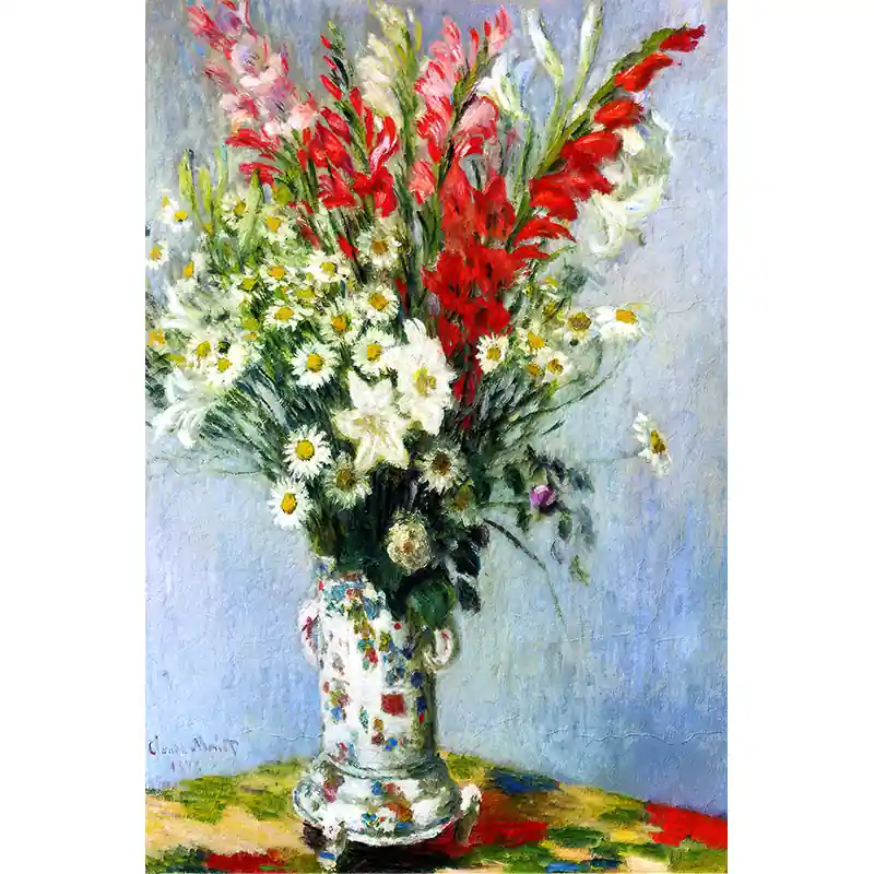 Koopje Bouquet of Gadiolas - Monet